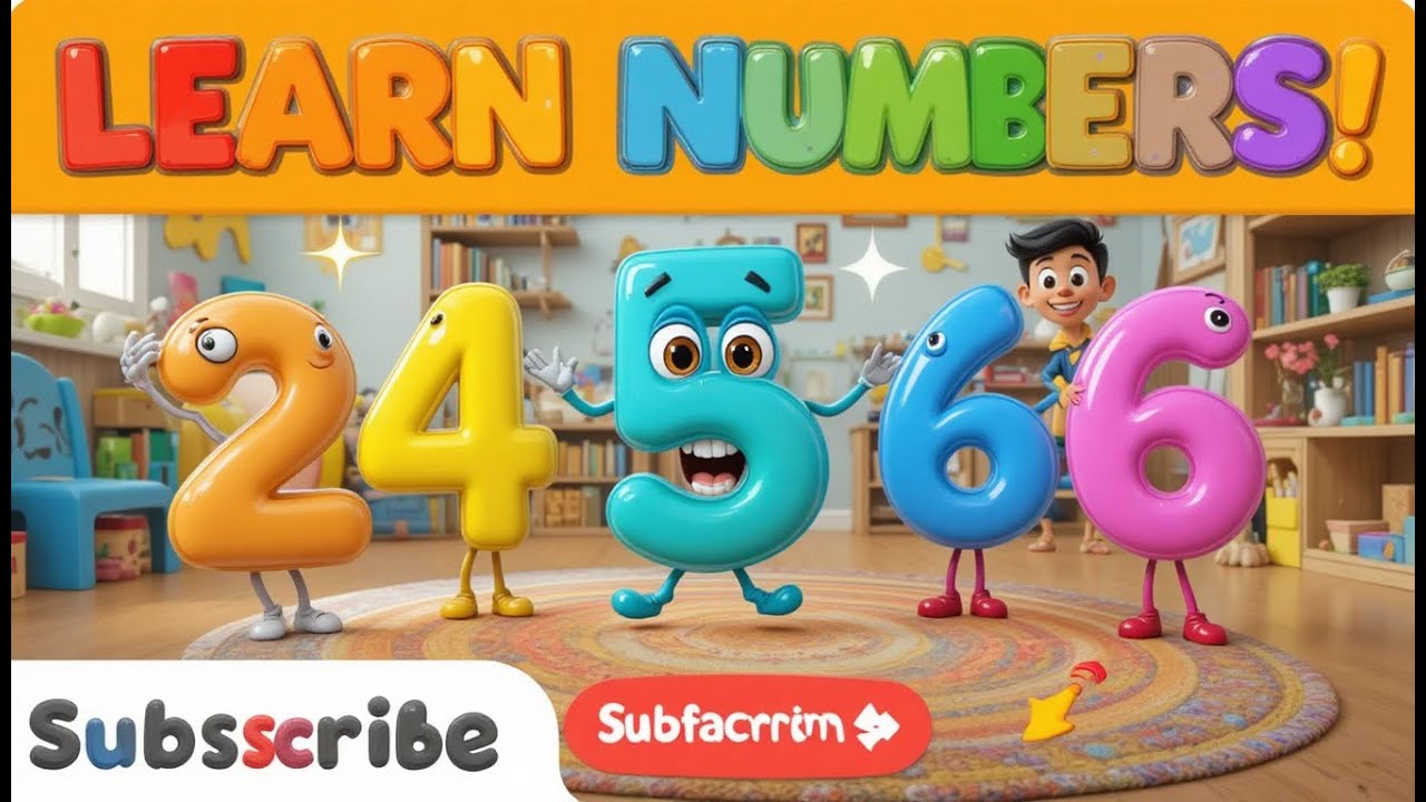 🎵 Let's All Count to Ten! | Educational Counting Song for Kids | Learn Numbers 1-10