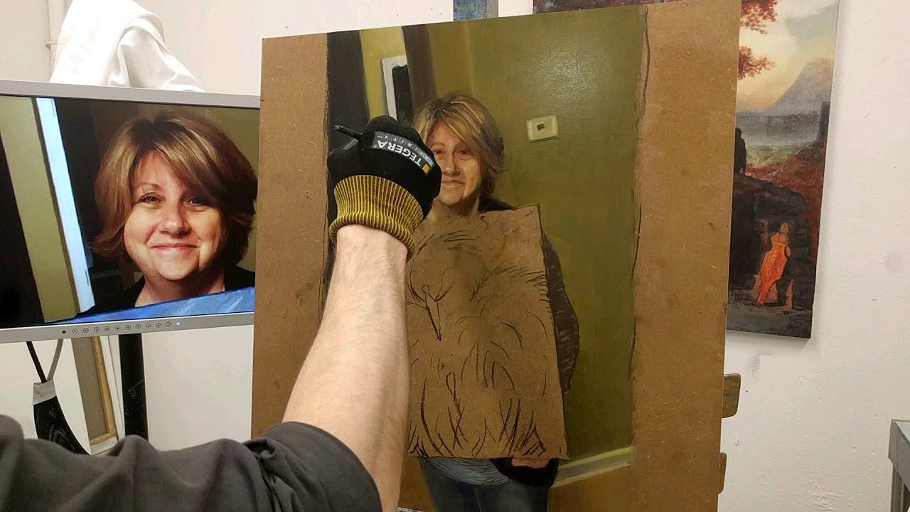 Painting somebody's mom