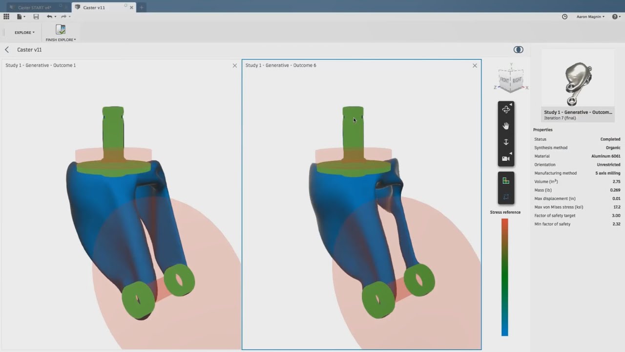 Autodesk Fusion 360 - Generative Design
