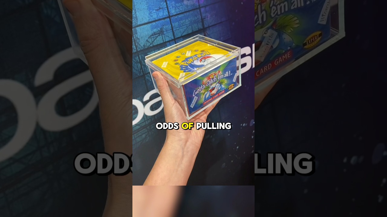 The odds of pulling a 1999 Charizard in under 40 seconds!