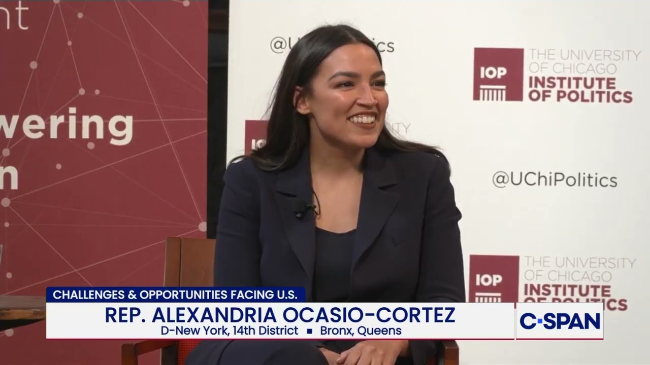 Rep. Alexandria Ocasio-Cortez (D-NY) on Possible 2028 White House Run