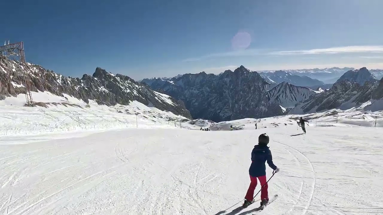 Zugspitze & Garmisch Classic Ski Feb'25| GoPro Hero 11| 4K