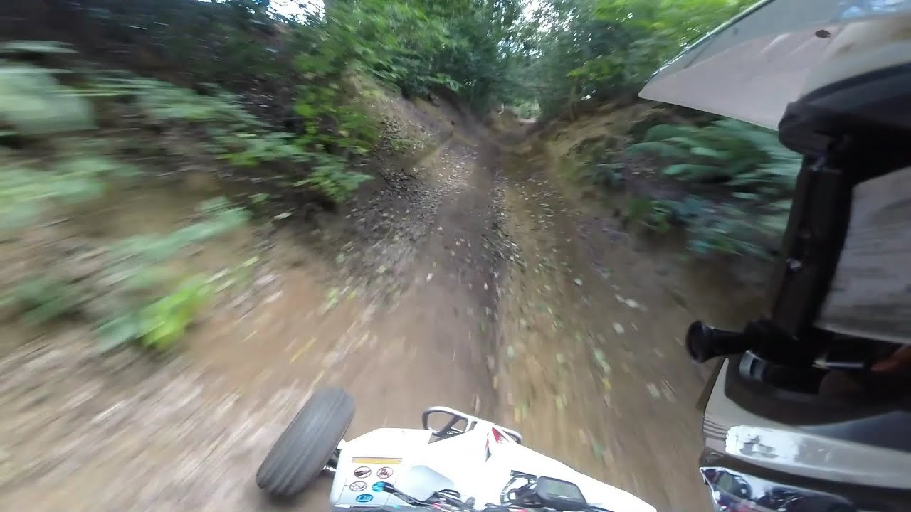 51- Yamaha Yfz450R Rough Trails, English Winter Road legal Quad Bike England