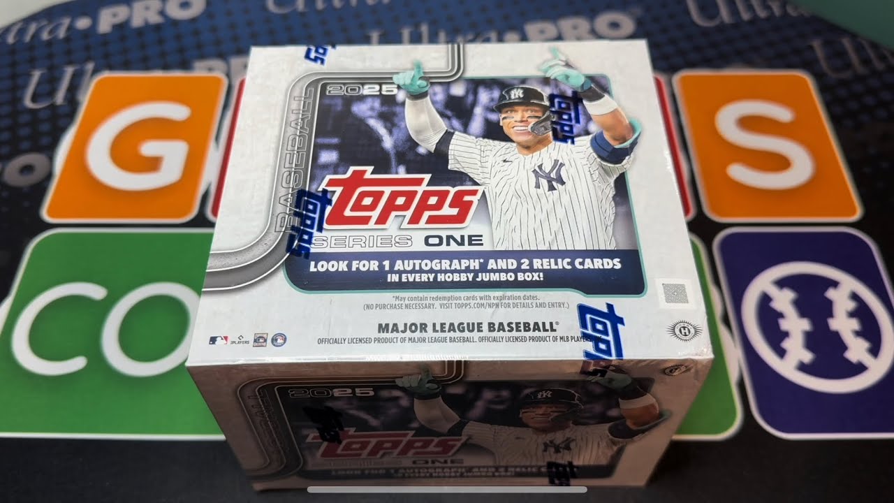 PARALLEL LOADED BOX - Topps 2025 Series 1 Jumbo Box