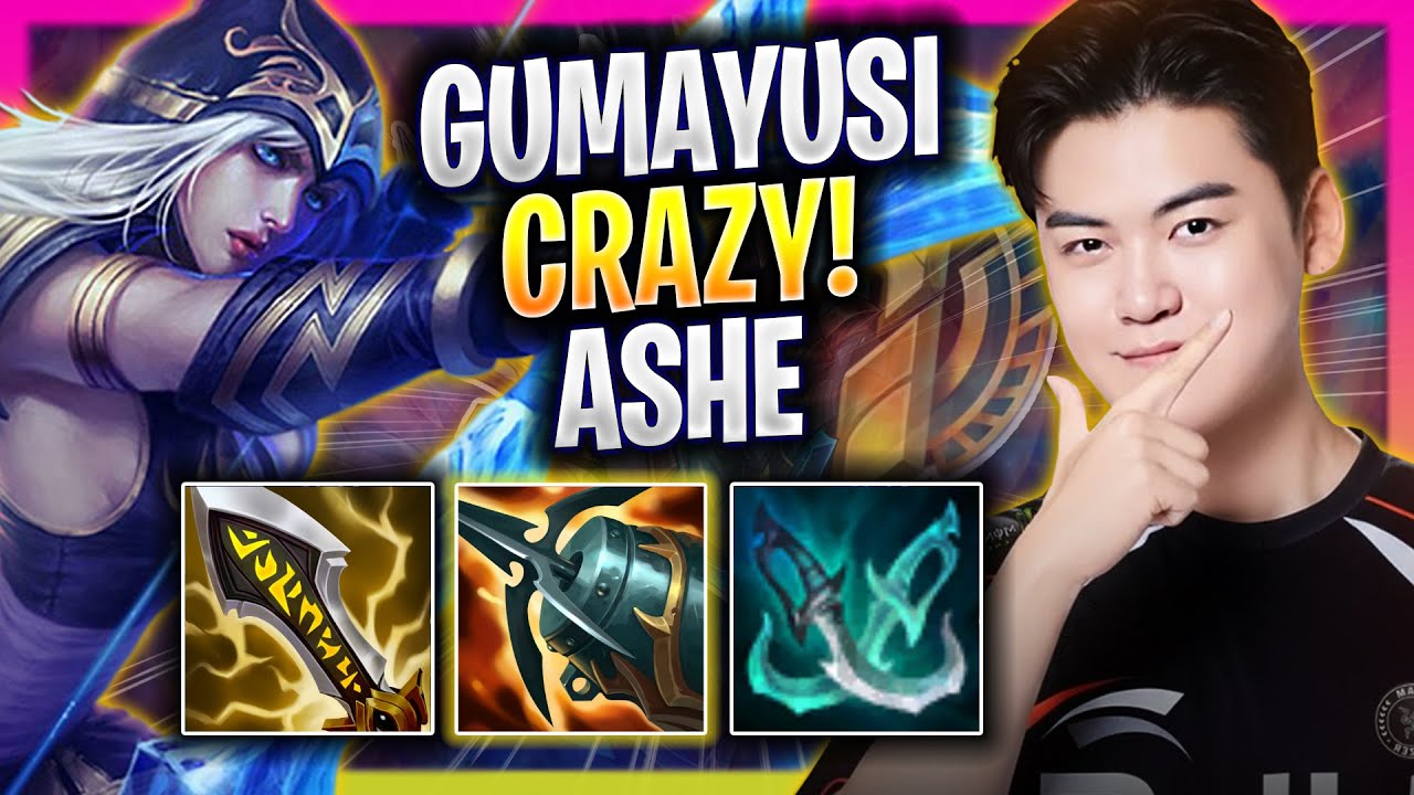HLE GUMAYUSI CRAZY GAME WITH ASHE! - HLE Gumayusi Plays Ashe ADC vs Yunara!