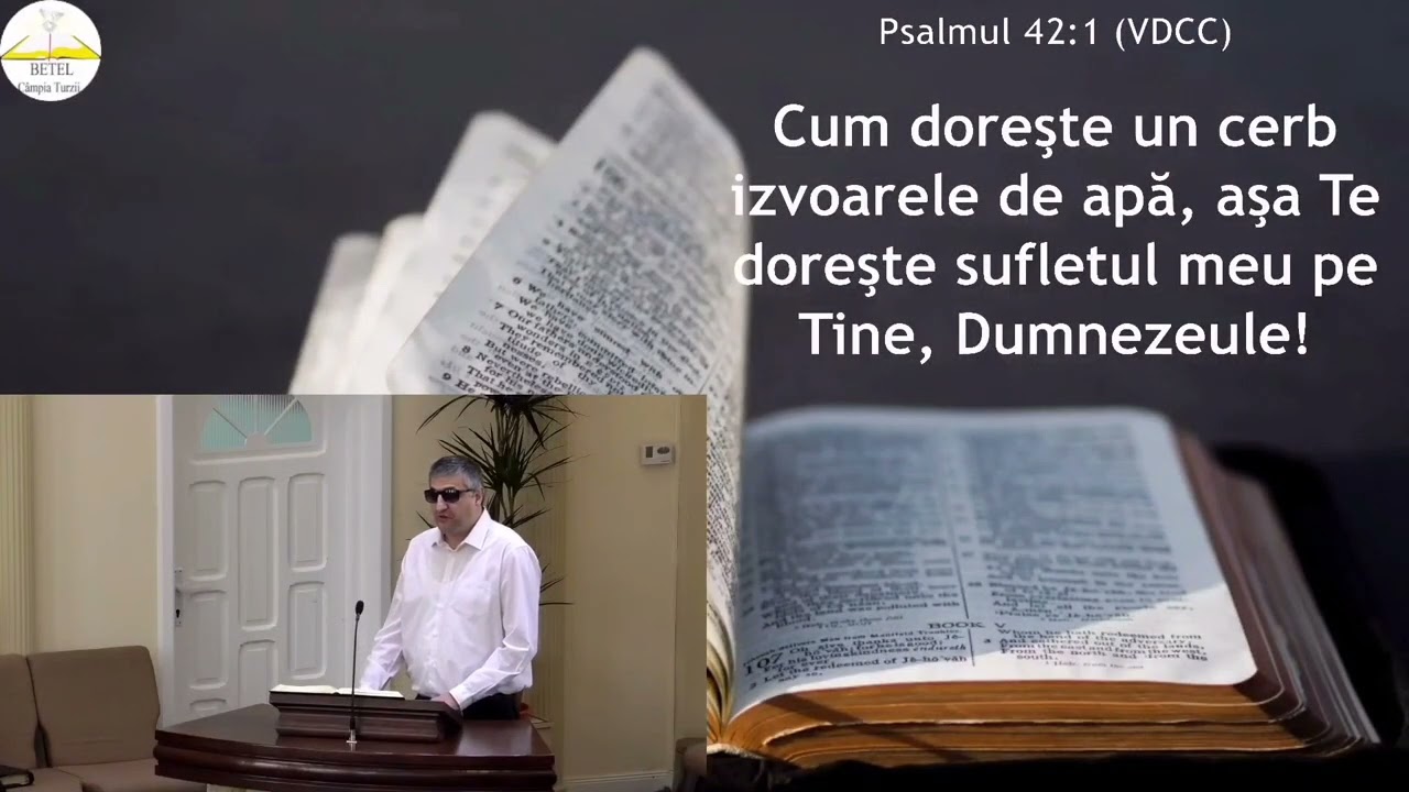 Mihai Sărmășan, îndemn la rugăciune, Psalm. 23