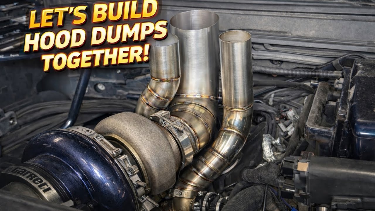 Big upgrade for this big turbo Avalanche! Lots of fabrication! 