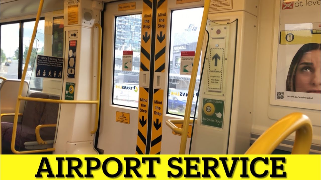 Queensland Rail: SMU 273 - Roma Street to Brisbane Domestic Airport (Brisbane Airport Service)