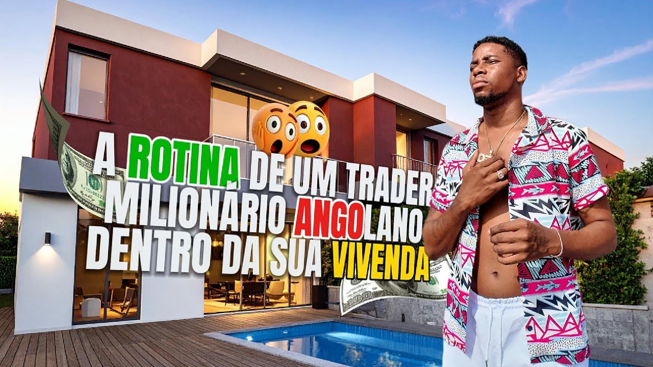 A ROTINA DE UM TRADER ANGOLANO MILIONÁRIO - DEO KAYELA