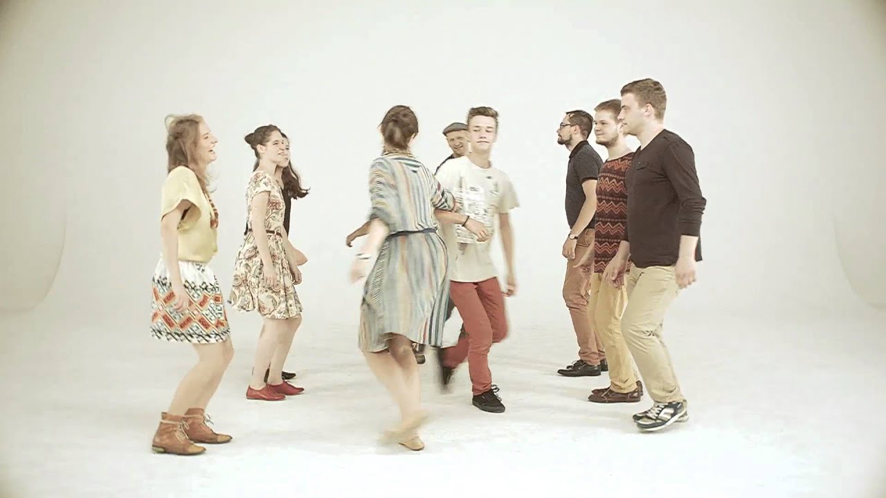 POLKA Z FIGURAMI ludowy taniec układowy (Kurpie Zielone) - lekcja tańca on-line