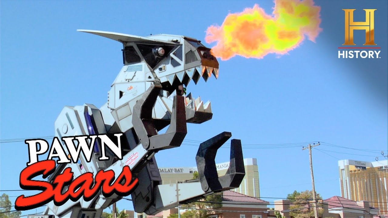 Epic Robosaurus Spits Flames! (Season 3) | Pawn Stars