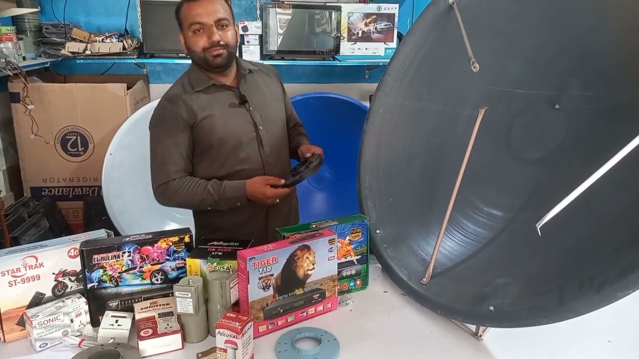 How to Set C Band and KU Band LNBs Frequencys@pak sat 38e c band full setting on 4feet dish #nm #lnb