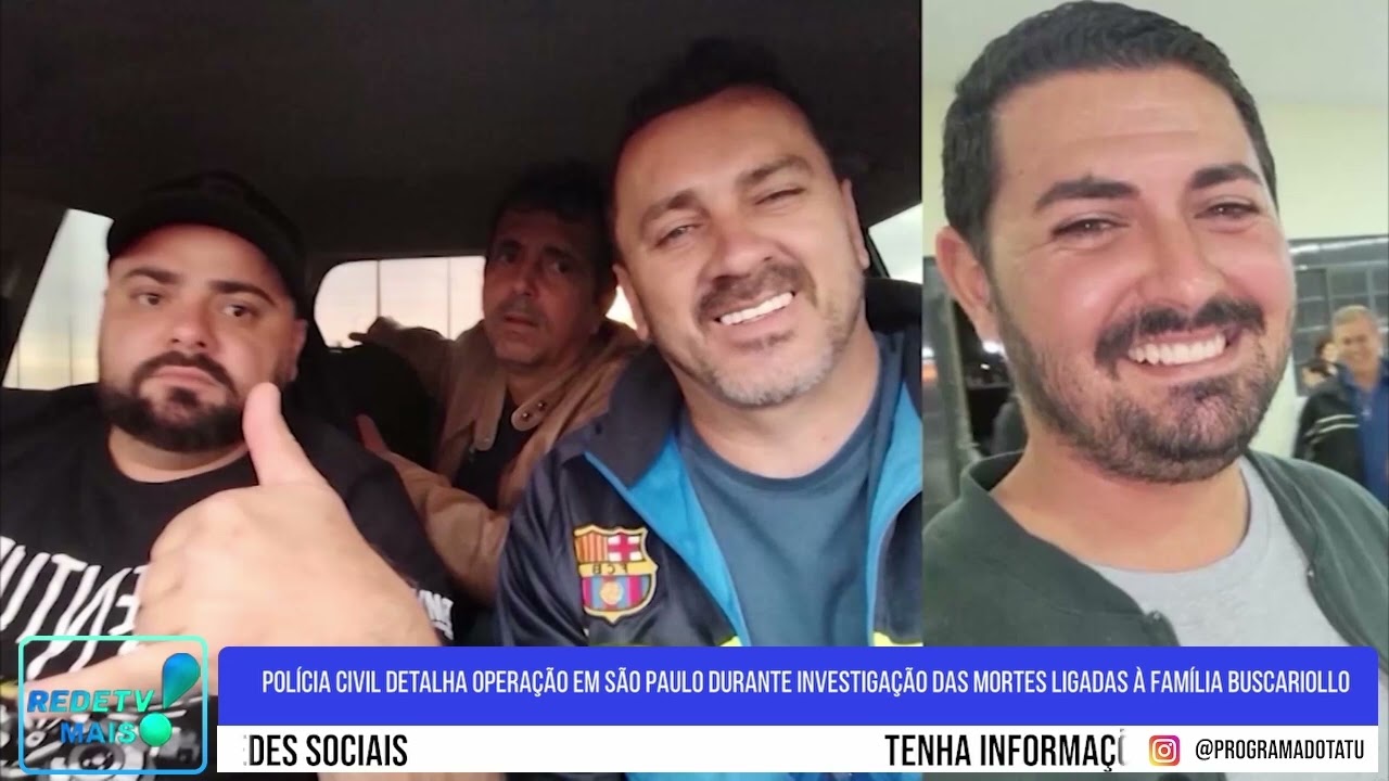 Polícia Civil detalha operação em São Paulo durante investigação das mortes ligadas à Buscariollo