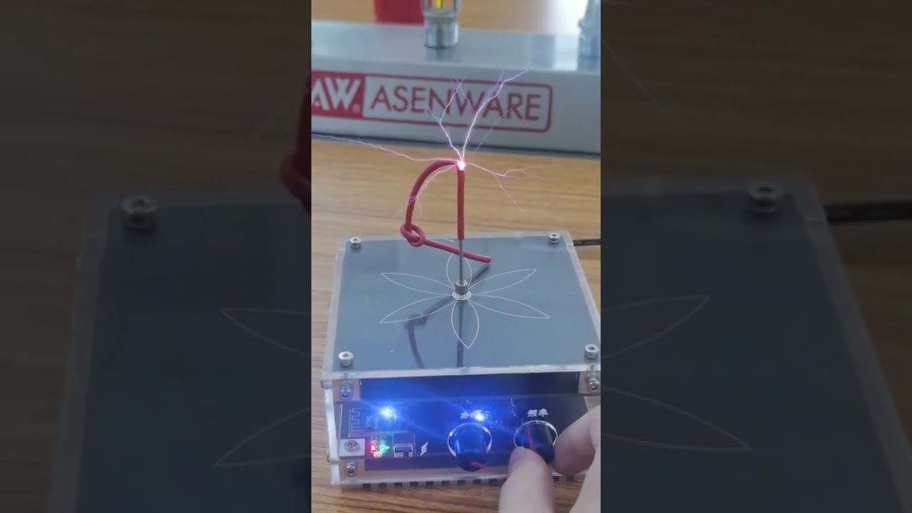 Fire with electric spark