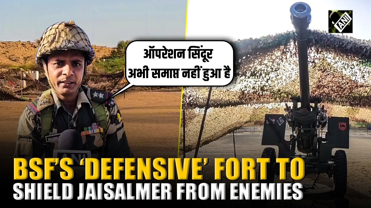 &ldquo;We&rsquo;re ready for everything&hellip;&rdquo; BSF Jawans built strategic fort at India-Pakistan Border in Jaisalmer
