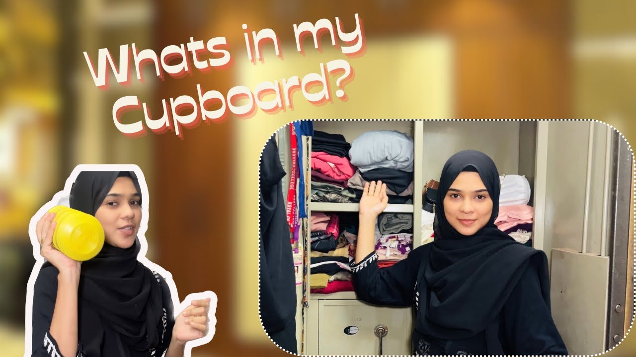 Whats in my Cupboard🤔|Dubai jaana hai chillar se😂|Irfan Sana Vlog❤️