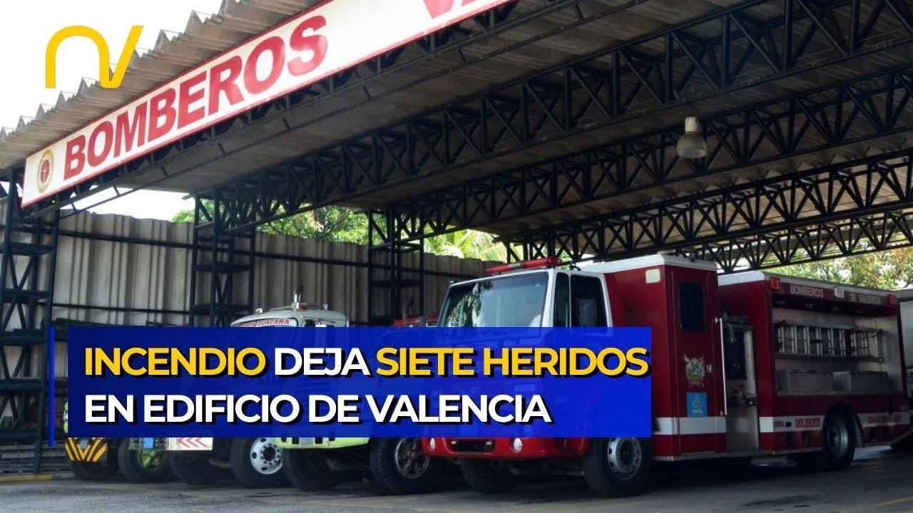 &iexcl;P&Aacute;NICO EN VALENCIA! Incendio de apartamento deja 7 heridos y graves da&ntilde;os