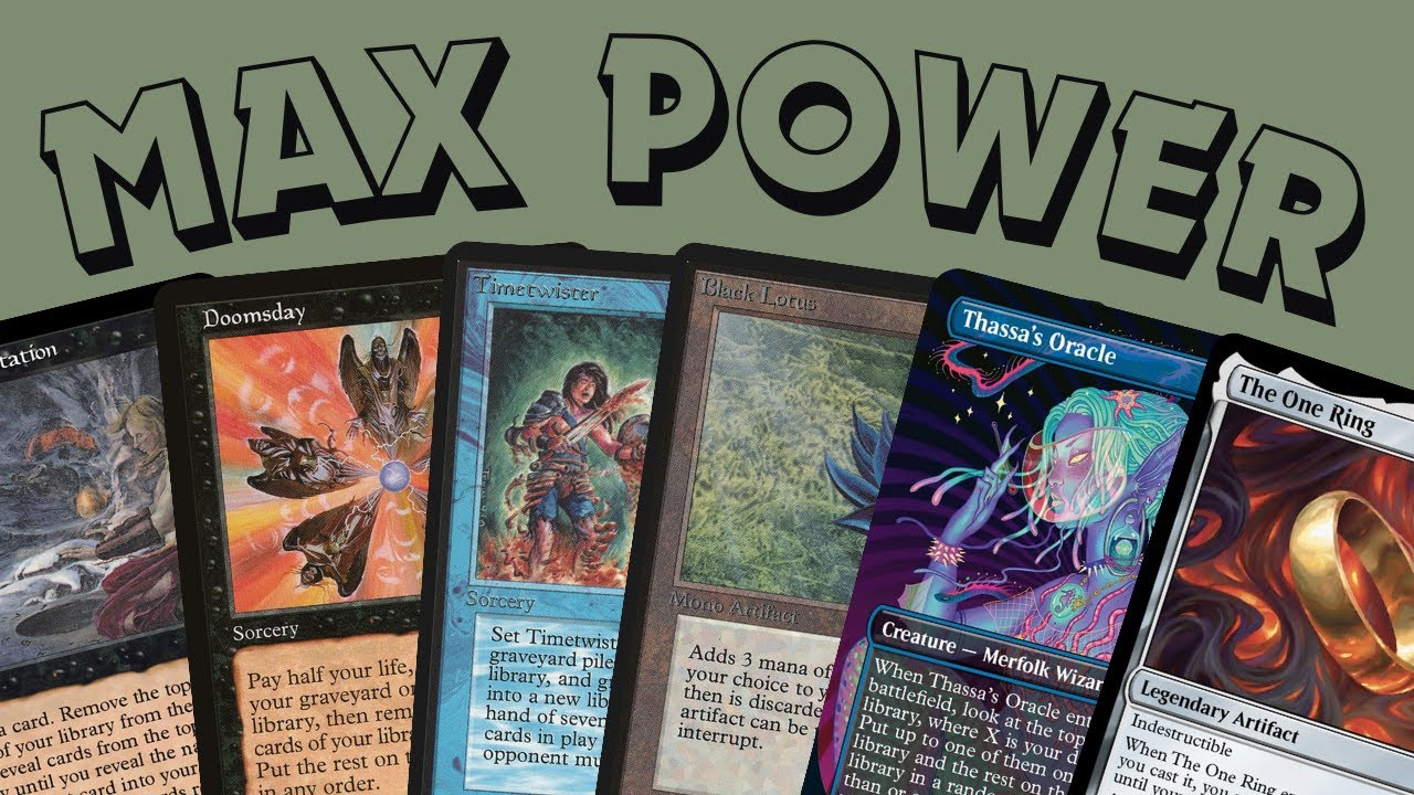 Backdoor into Doomsday! (Vintage Power Max Cube Draft)