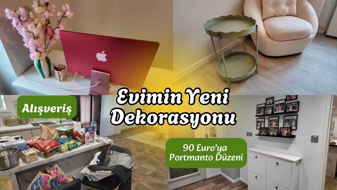 EVİMİN YENİ DEKORASYONU 🪴 90 Euro’ya Portmanto Düzeni | Lidl Alışverişi
