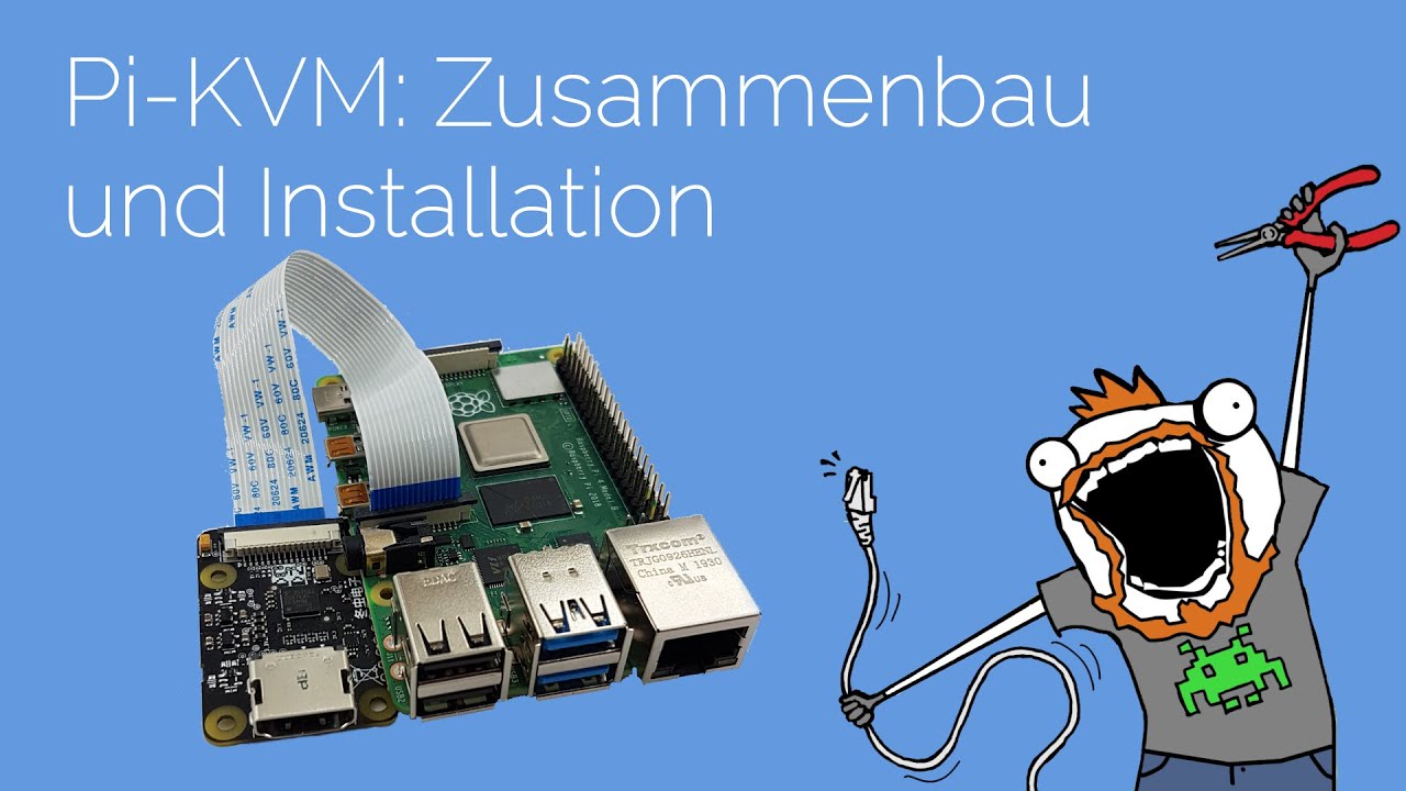 DE-001 PiKVM: Zusammenbau und Installation