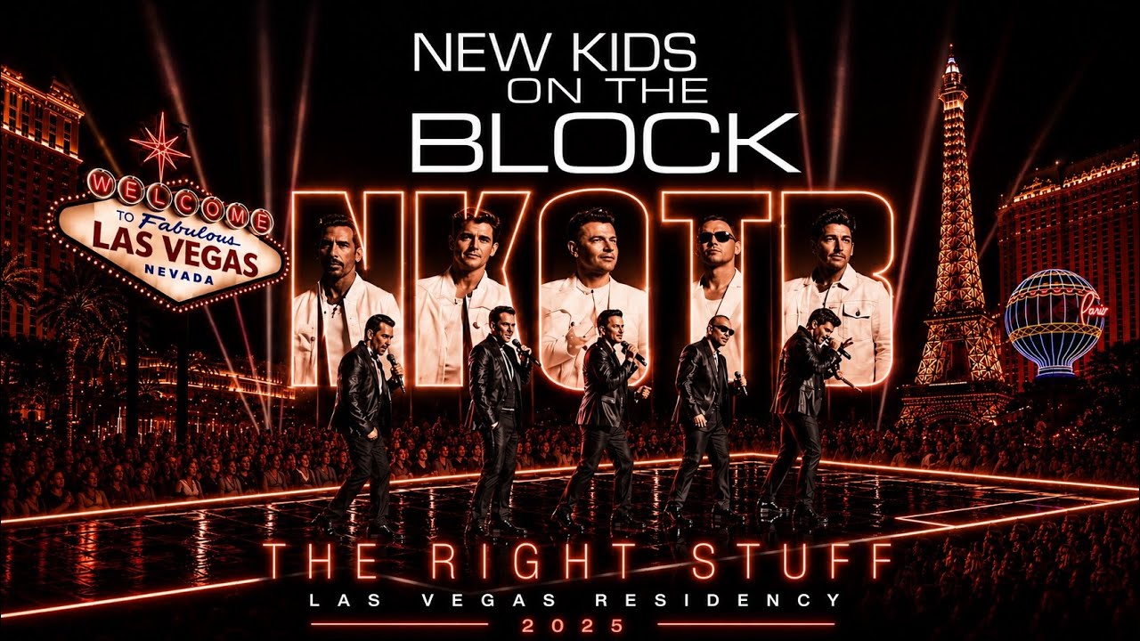 NKOTB The Right Stuff Las Vegas 25 February 2026