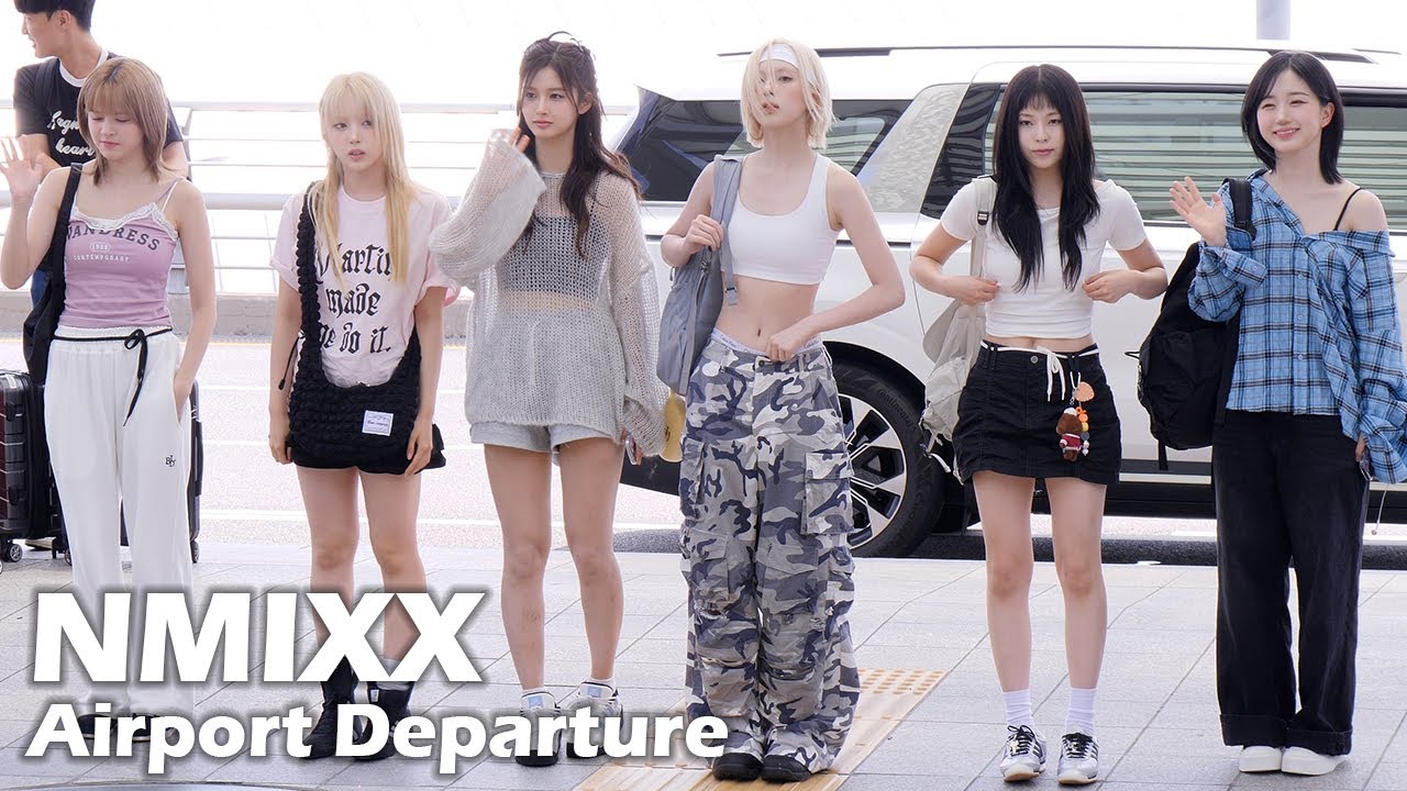 엔믹스 (NMIXX) 'KCON LA 출국' Airport Departure｜인천공항 240726