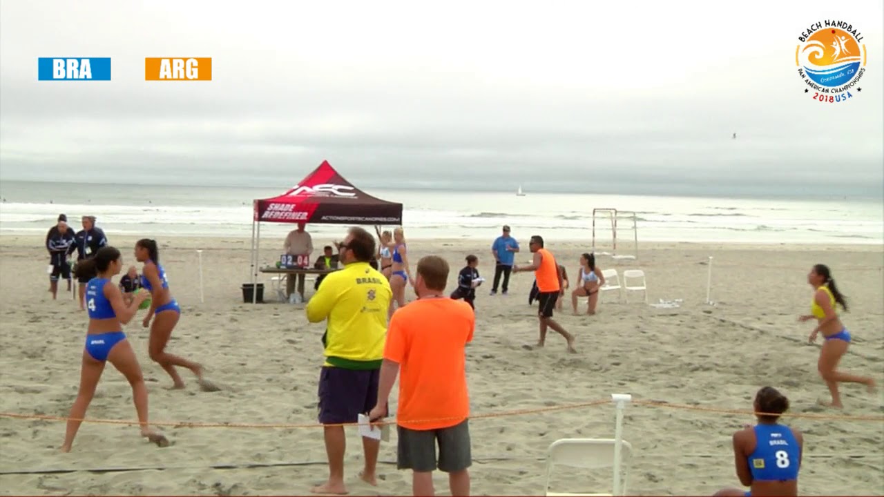 Brasil v. Argentina Women – Beach Handball