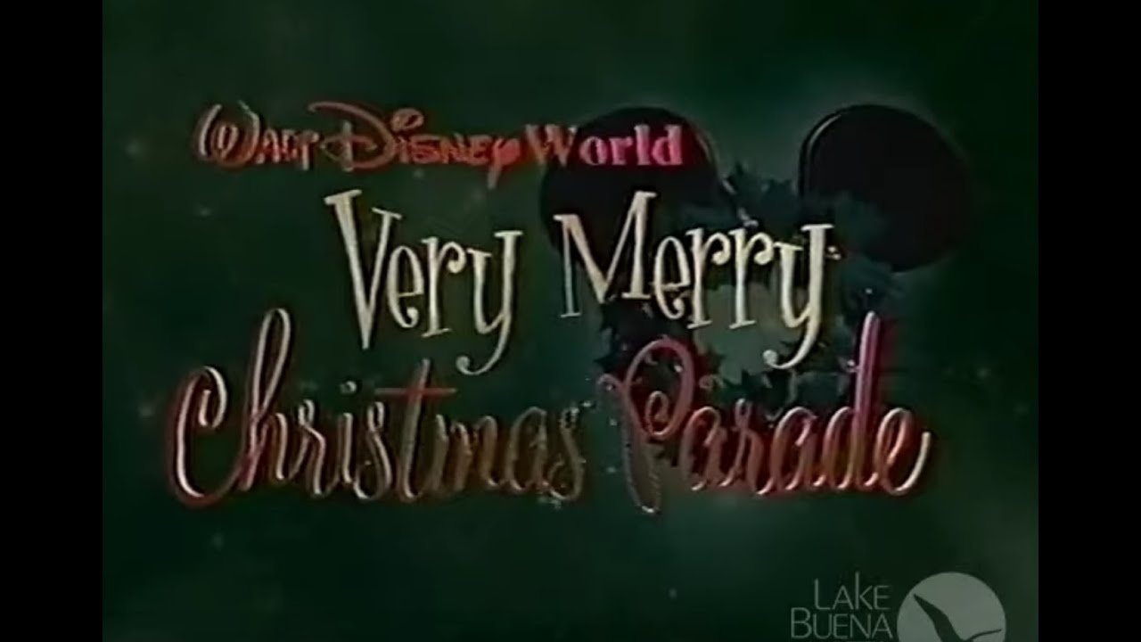 1996 Walt Disney World Very Merry Christmas Parade
