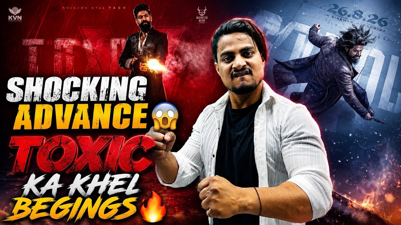 Toxic Movie Shocking Advance Booking Update | Toxic Movie Latest Poster Review | Toxic Hype Check 
