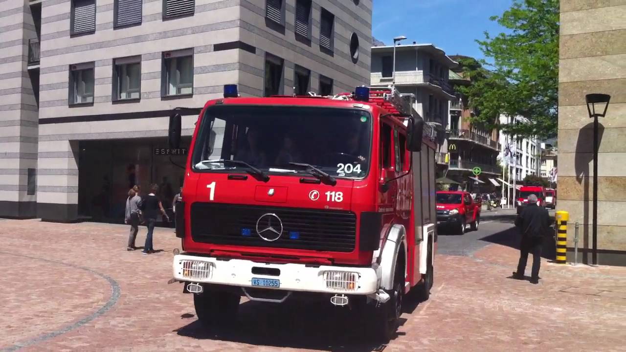 SIREN FIREFIGHTER PRIDE TO MARTIGNY SWITZERLAND
