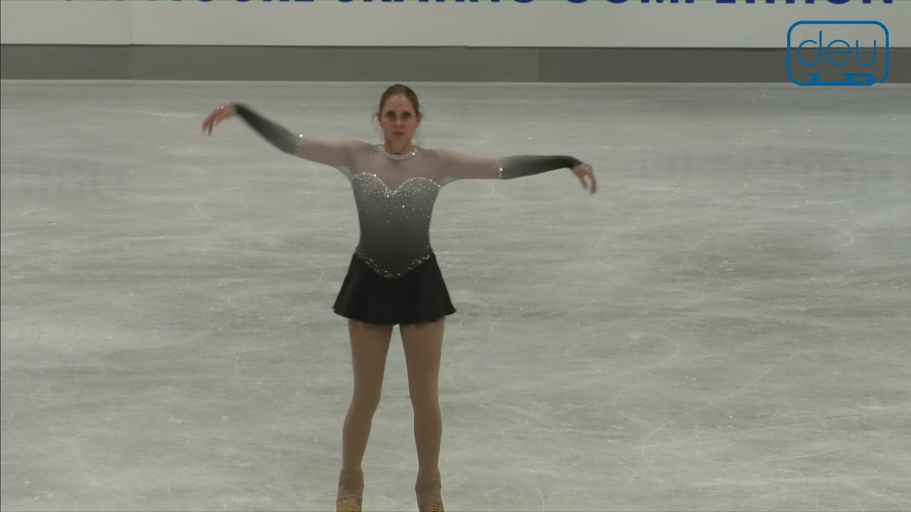 Gayna NEWTON. Oberstdorf 2018. Bronze Ladies III A - Free Skating. 12 place