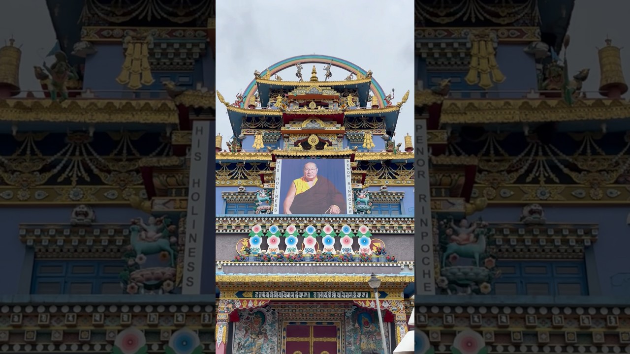 &ldquo;Exploring the Golden Temple in Coorg 🛕✨ | A Peaceful Tibetan Monastery Experience&rdquo; #tibetantemple