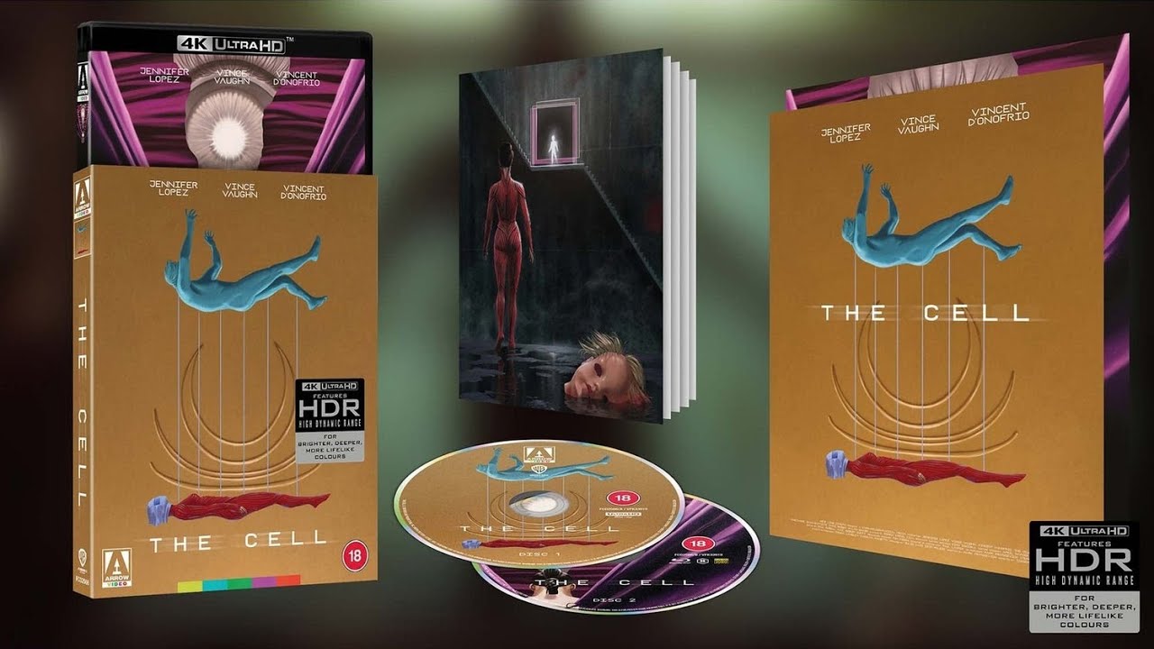 Arrow Video The Cell 4K Limited Edition Unboxing