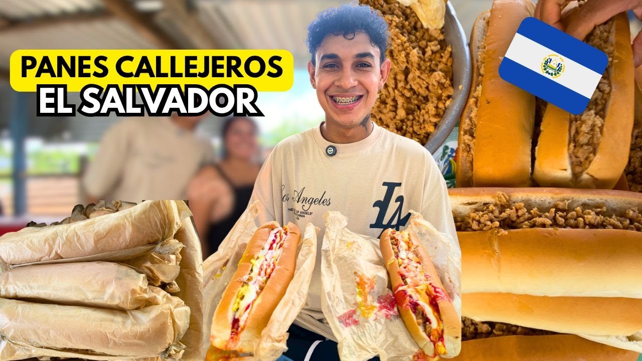 Los famosos Panes Callejeros de EL Salvador 🤤😮‍💨