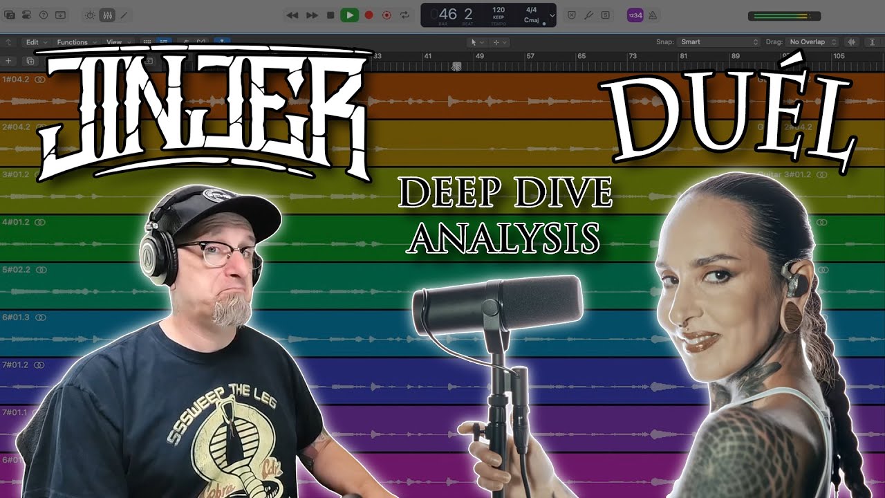 Jinjer Duél with Tatiana's ISOLATED VOCALS | Roadie Reacts & DECONSTRUCTS Vocal One Take Performance