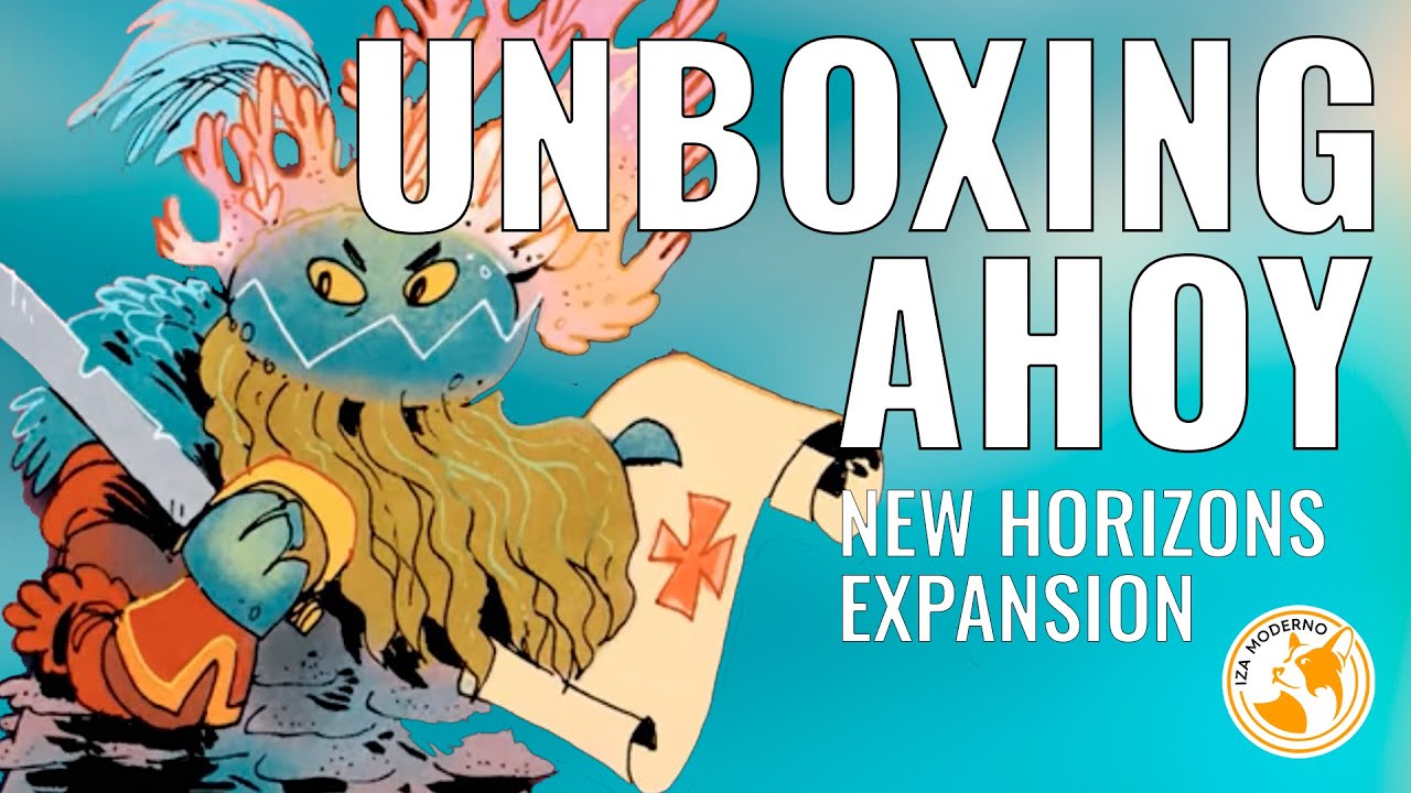 UNBOXING AHOY NEW HORIZONS