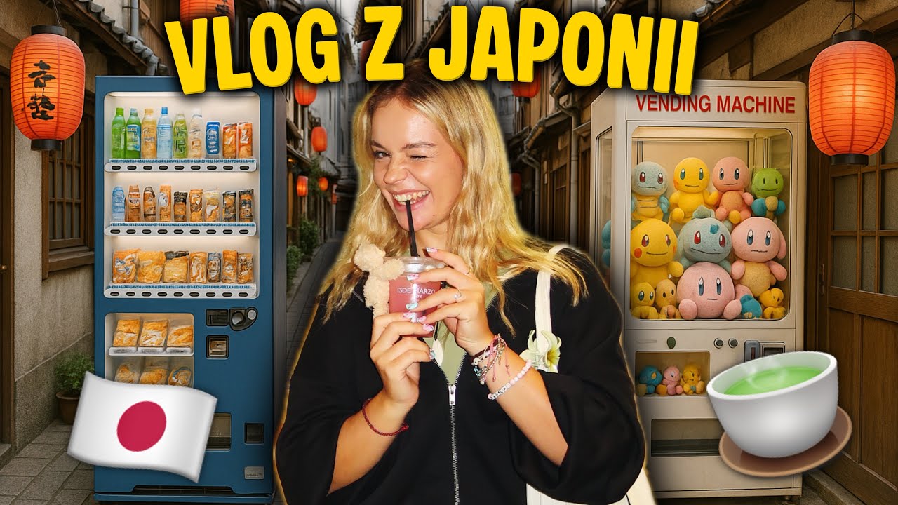 DZIEŃ ZE MNĄ W JAPONII 🇯🇵 matcha, zakupy i automaty