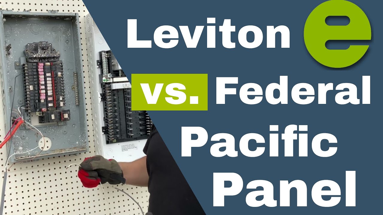Compare Leviton Electrical Panel to a FP- Federal Pacific. See the Short Circuit Failures.