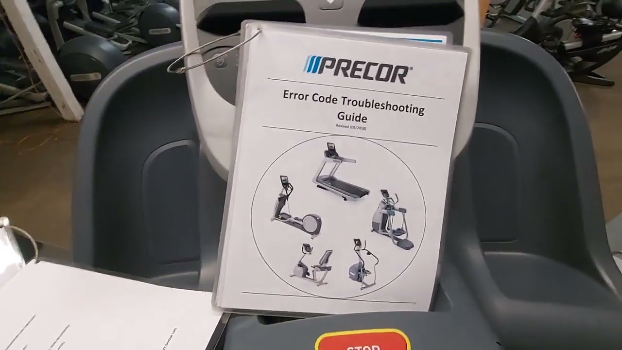 Precor Treadmill Troubleshooting Error Codes