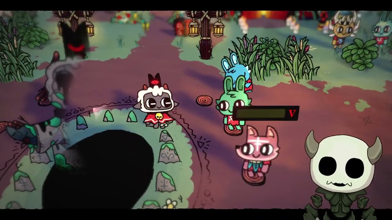 Cult of the lamb | Sending all these animal people to 