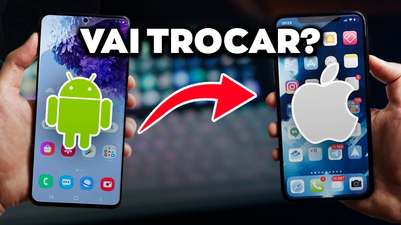 De ANDROID a IPHONE: 17 Coisas que PRECISA saber