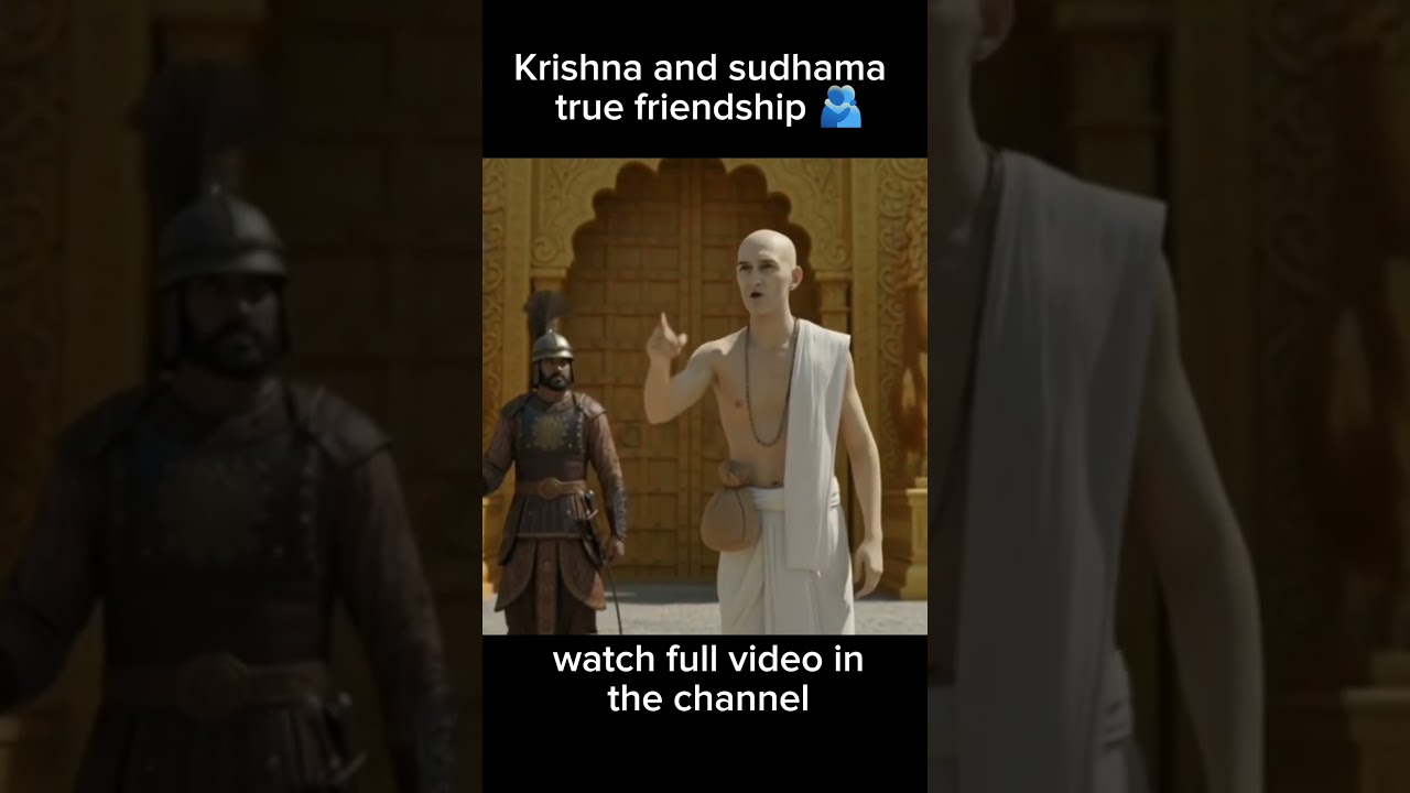 True friendship is shown in our mythology #krishna #honeymoon_studio