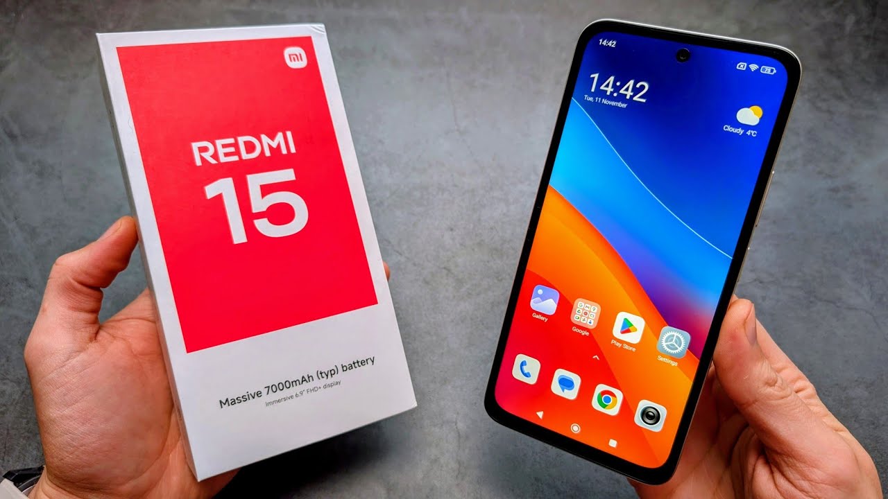 Xiaomi Redmi 15 — распаковка и полный обзор