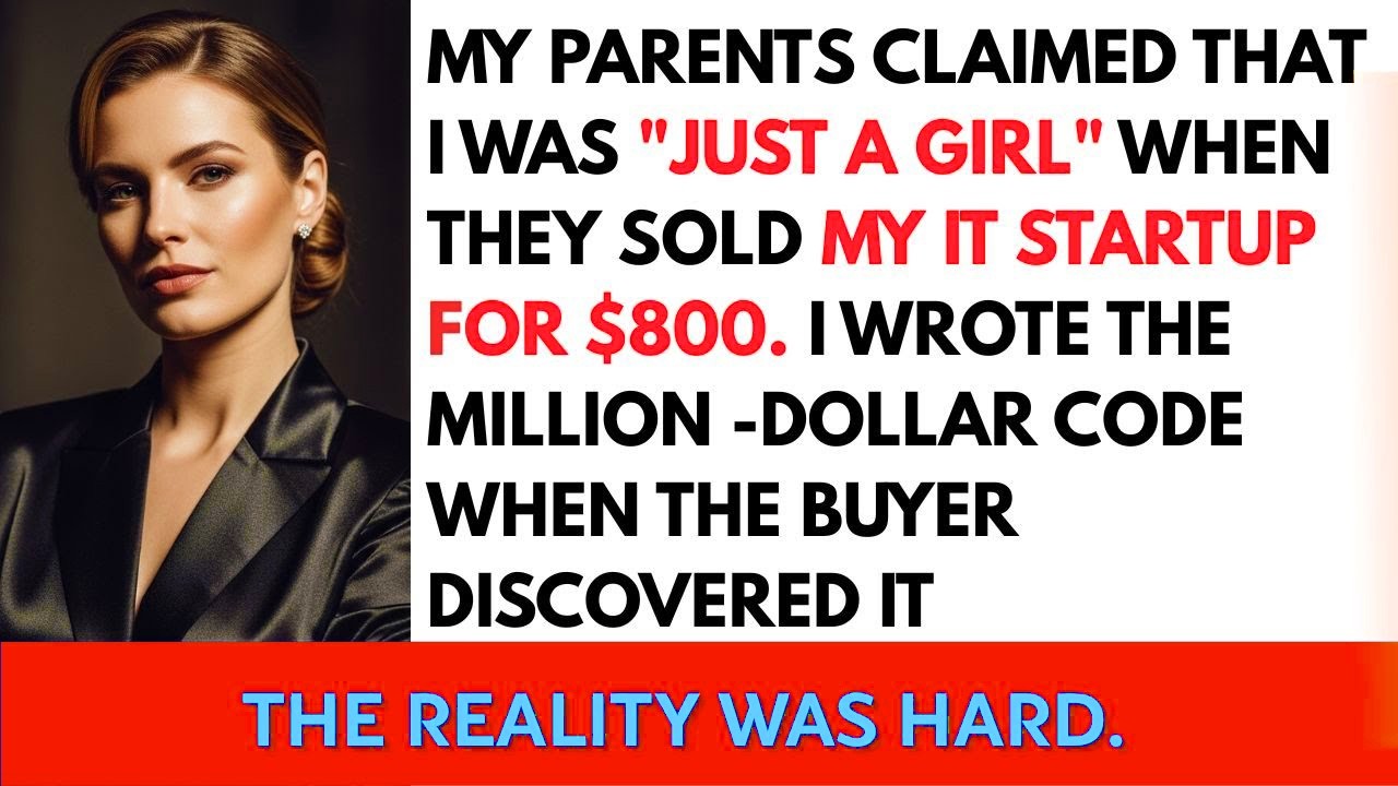 My Parents Sold My Company For $800 — Until The Buyer Realized Who I Actually Was…