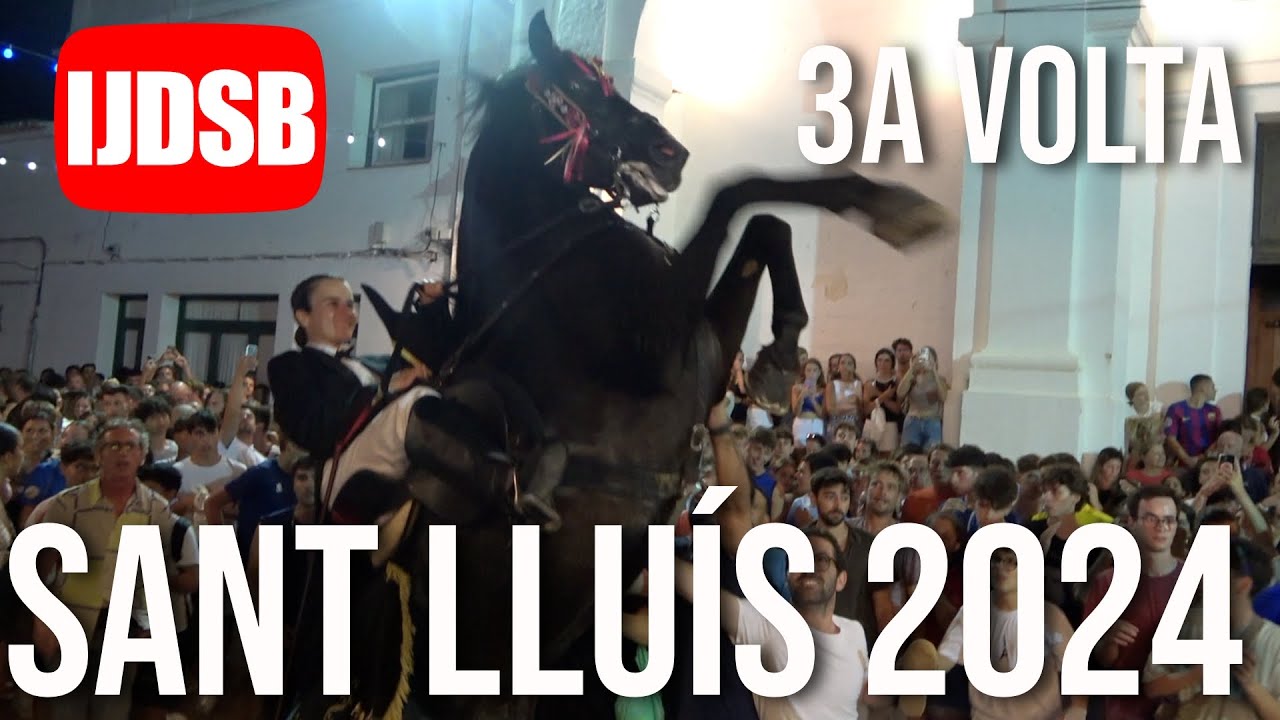 Tercera volta JALEO 🔴 Dissabte de Sant Lluís (Menorca) 🐴 Festes de Menorca