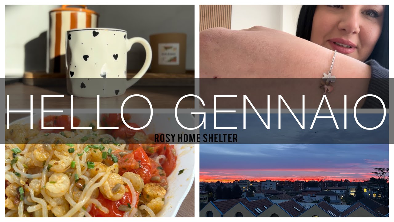 HELLO GENNAIO ❄️VLOG + ricetta pollo limone e paprika  al forno 