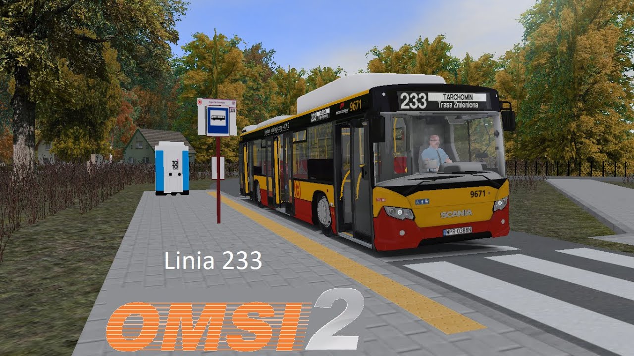 OMSI 2 - Warszawa Białołęka by ReMi - Linia 233 - Scania Citywide 12LF CNG