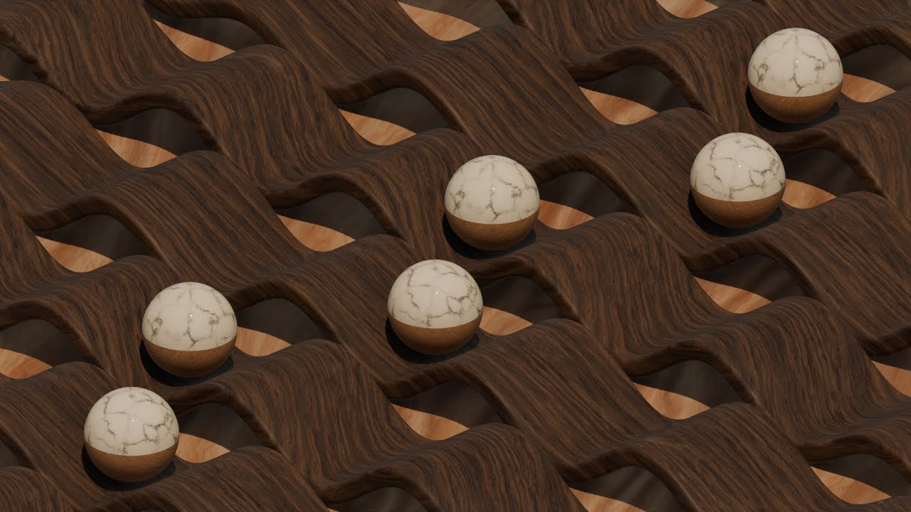 Nostalgic Waves | Oddly Satisfying 3D Loops | Lo-Fi Beats for Relax, Study & Focus