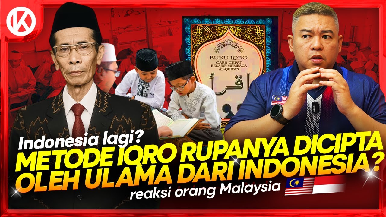 MashaAllah‼️ Ulama Indonesia Yang Bikin Metode Iqro' 🇲🇾 Reaction