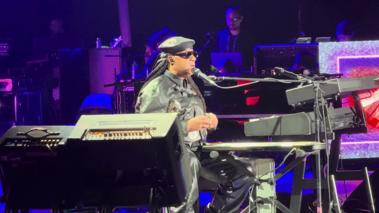 STEVIE WONDER  Can We Fix Our Nations Broken Heart 💔  @ Target Center Minneapolis  2024